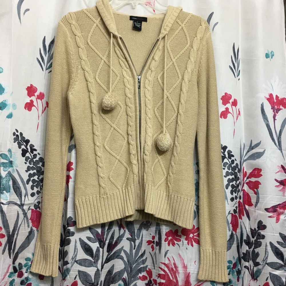 BCBG zip up hoodie